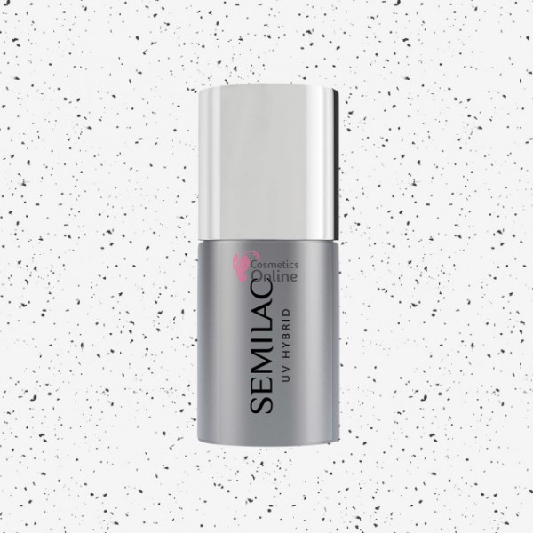 Top coat Semilac No Wipe MATT STONE EFFECT pentru oja uv si gel uv 7 ml